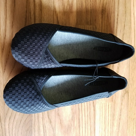 seychelles black flats